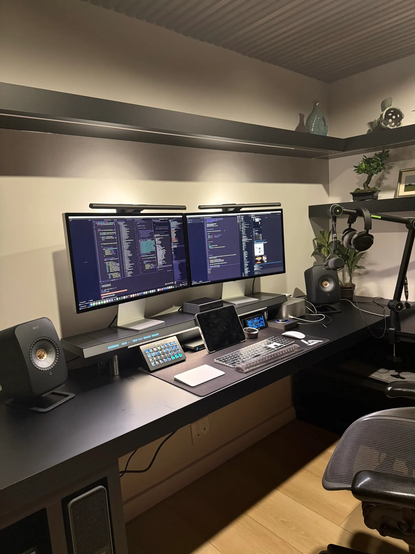 Alex's workspace — dev-engineering setup, photo 3 of 4
