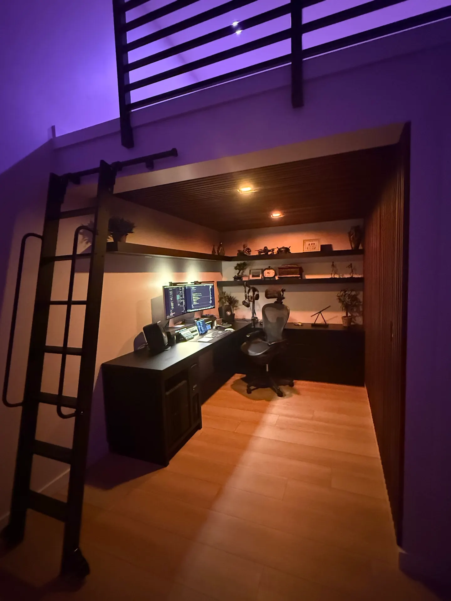 Alex's workspace — dev-engineering setup, photo 4 of 4