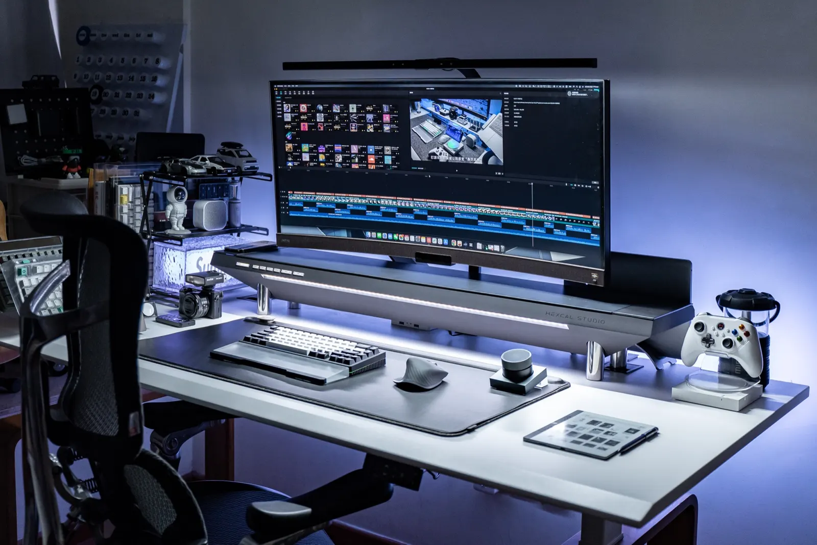 APENK's workspace — content-creative setup, photo 1 of 4