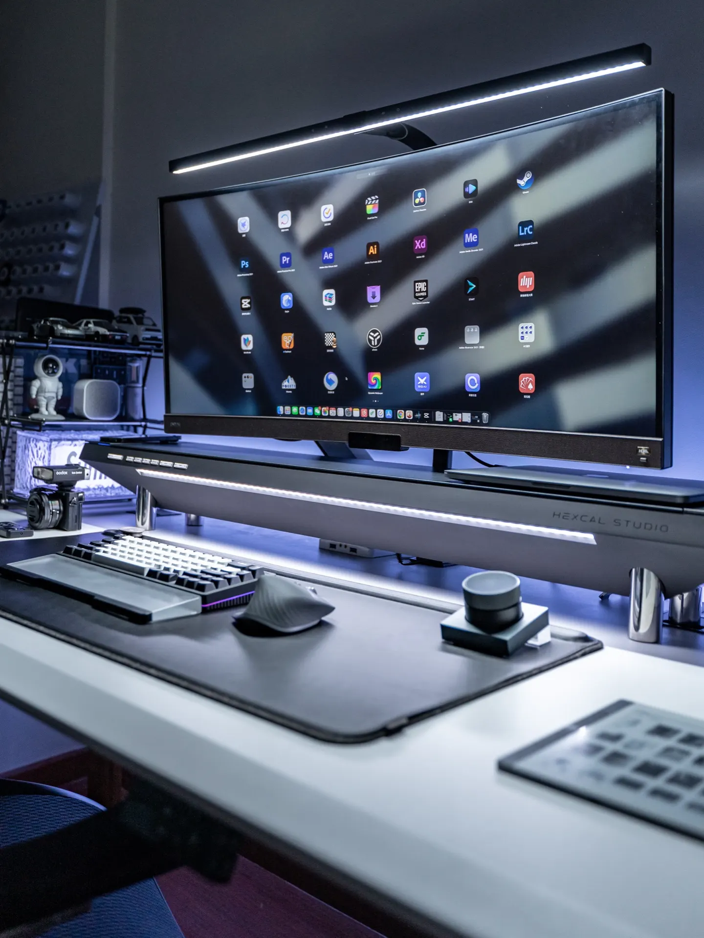 APENK's workspace — content-creative setup, photo 4 of 4
