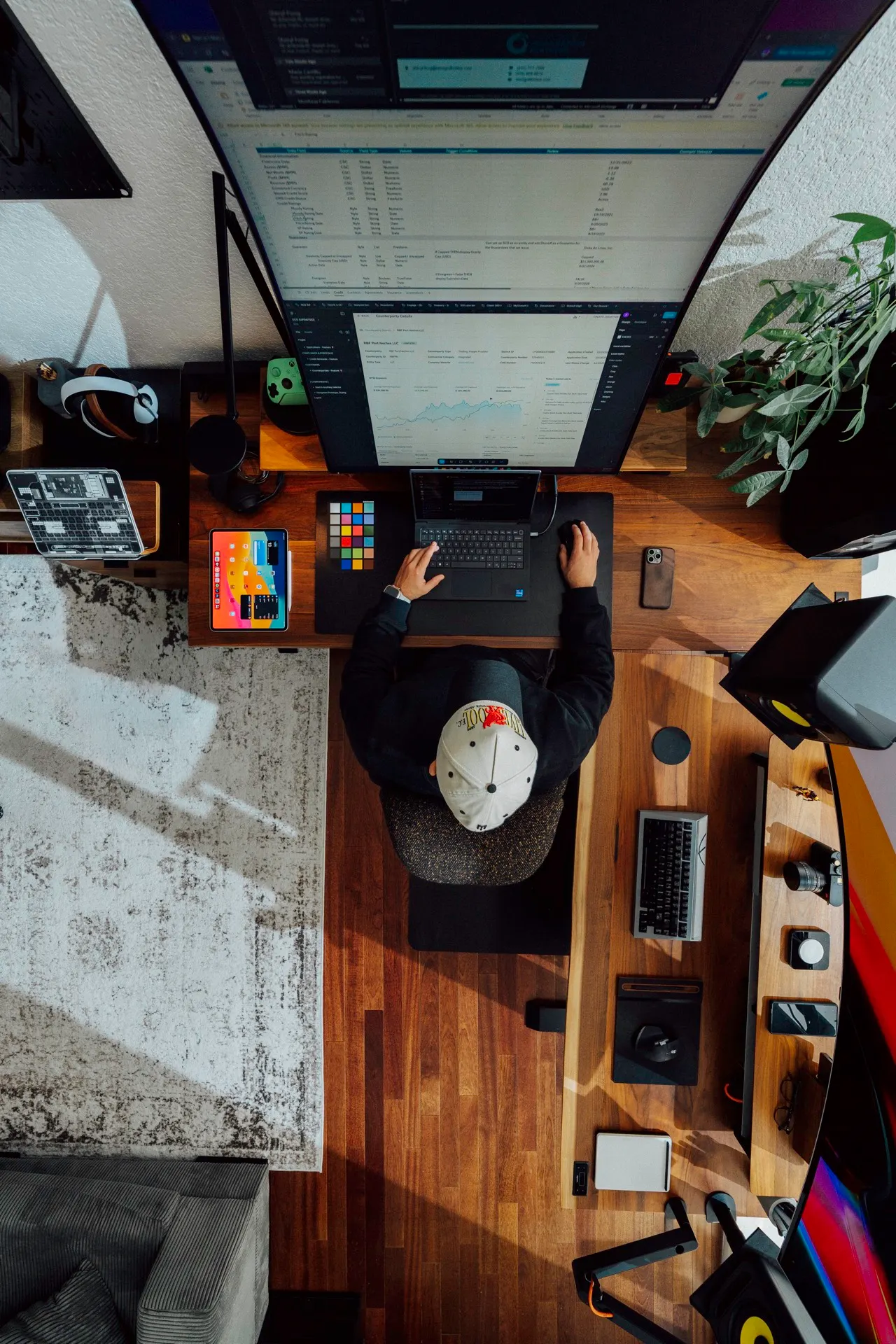 araltasher's workspace — content-creative setup, photo 3 of 5