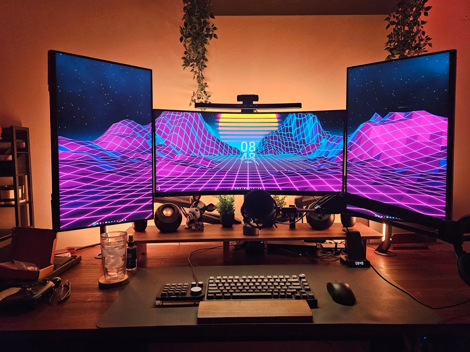Artemis's workspace — content-creative setup, photo 3 of 4