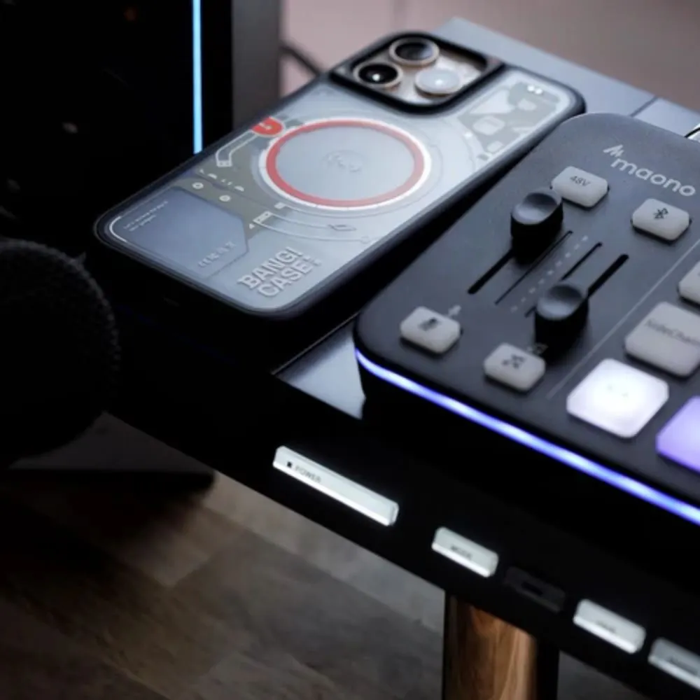Ben Ong's workspace — content-creative setup, photo 4 of 4