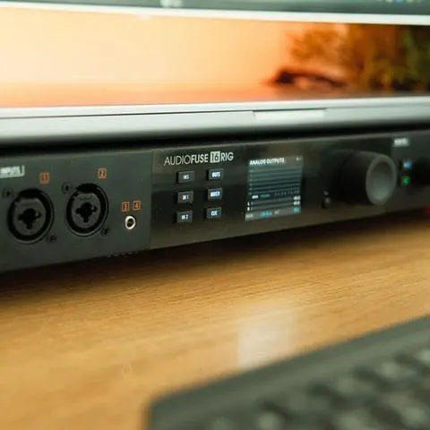 Carlos Rendón's workspace — audio-music setup, photo 3 of 4