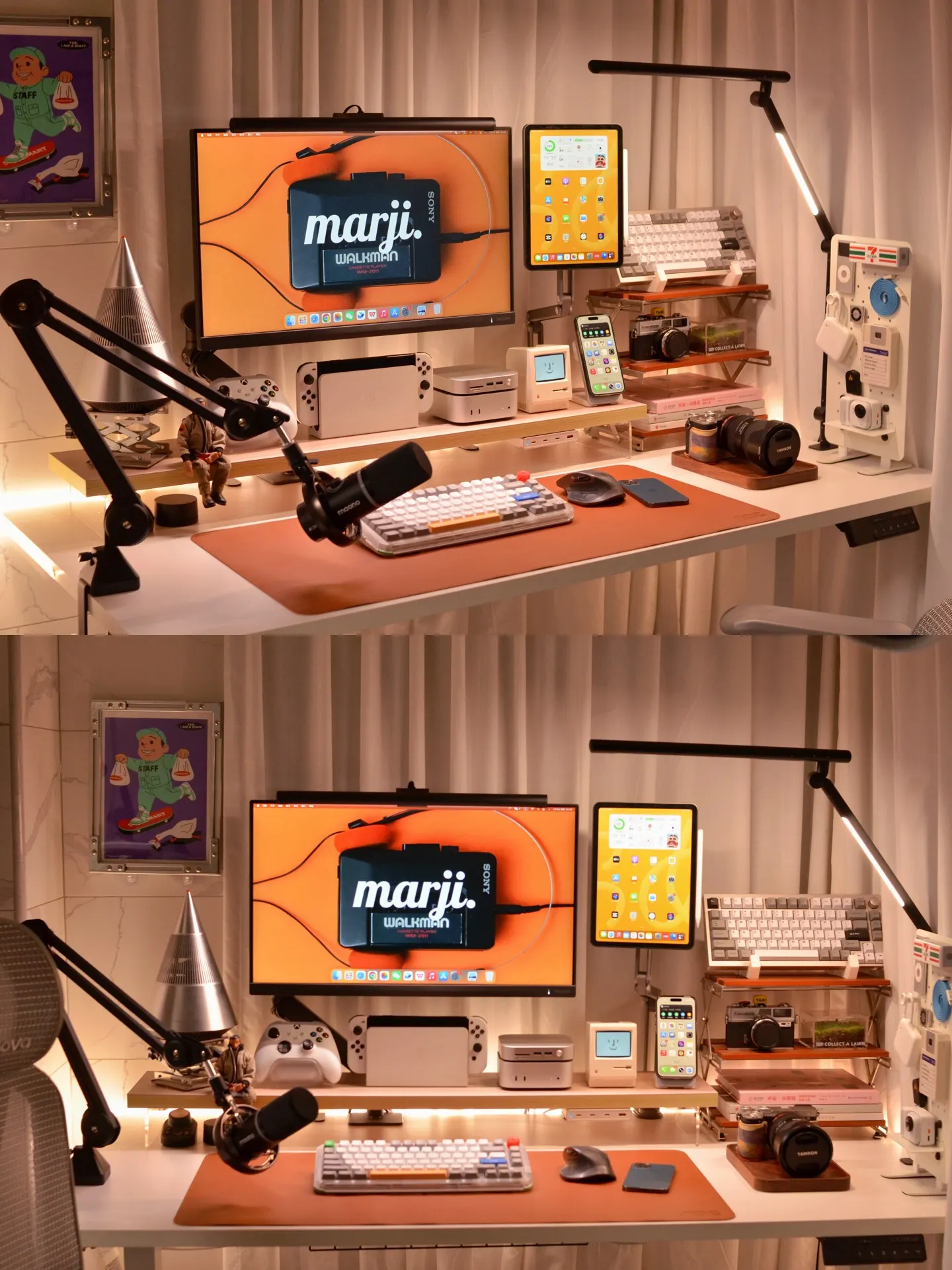 chan不吃鱼🐟's workspace — content-creative setup, photo 2 of 4