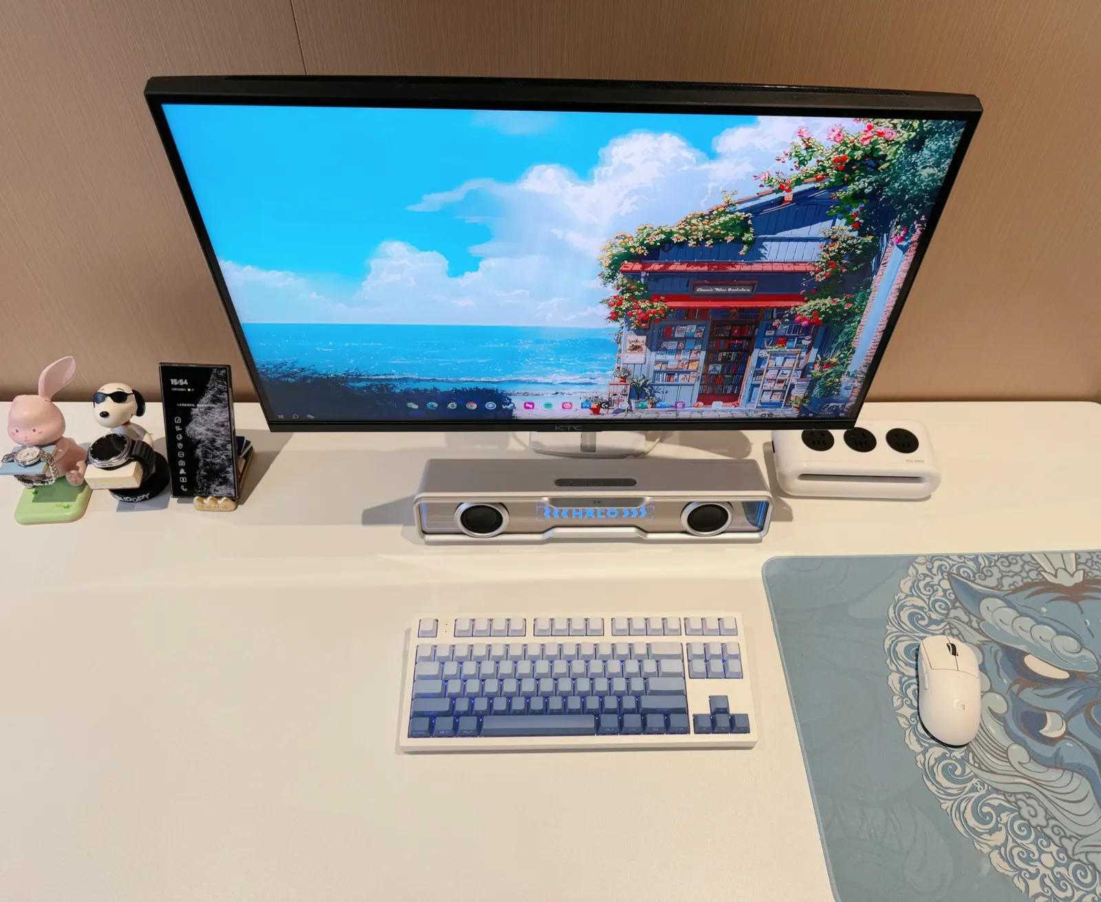 哆啦咪's workspace — study-everyday setup, photo 2 of 4