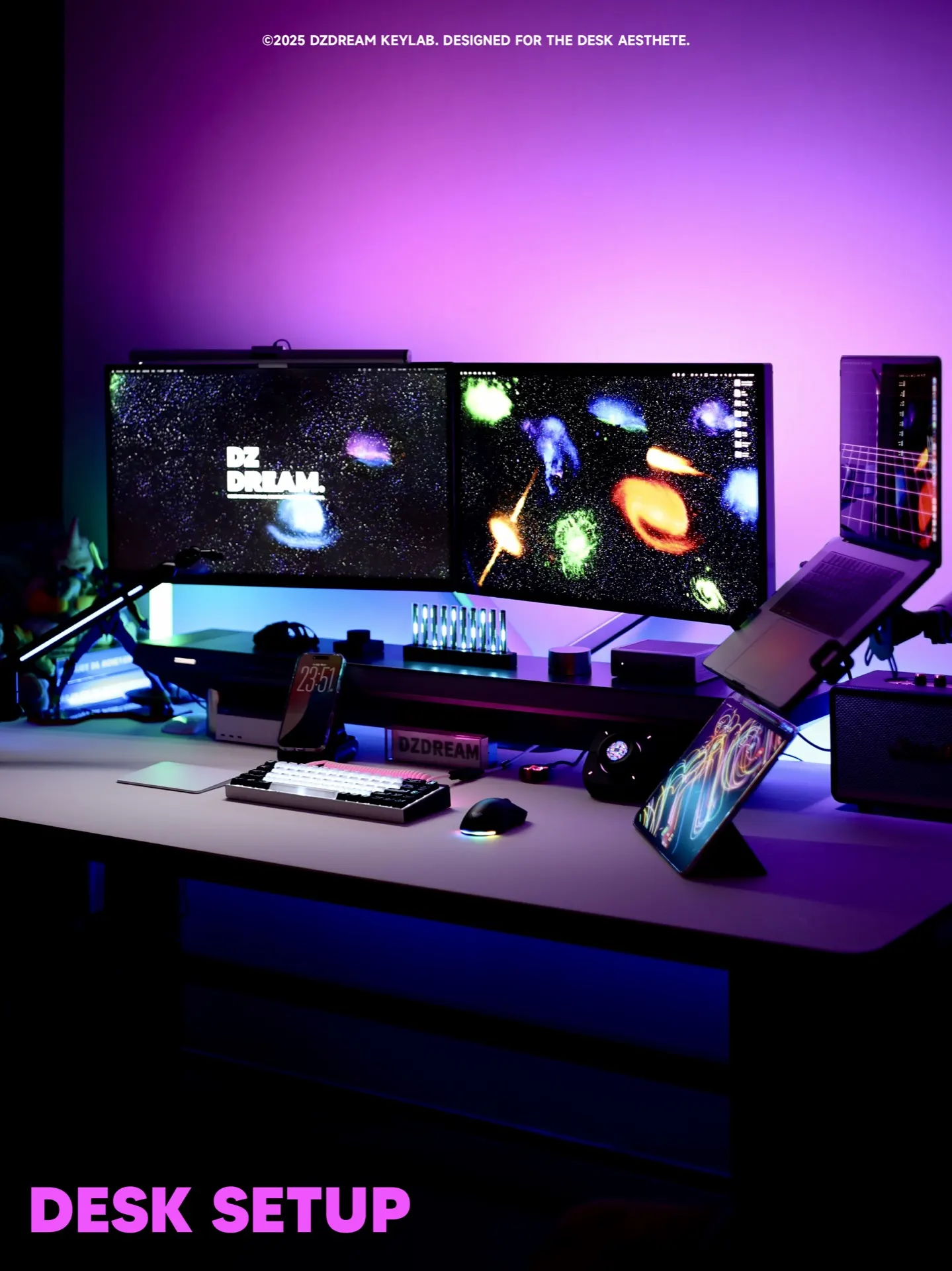 DZDREAM's workspace — content-creative setup, photo 1 of 4