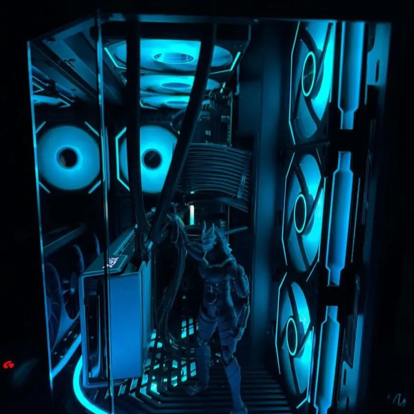 Eddie Gutierrez's workspace — gaming setup, photo 4 of 4