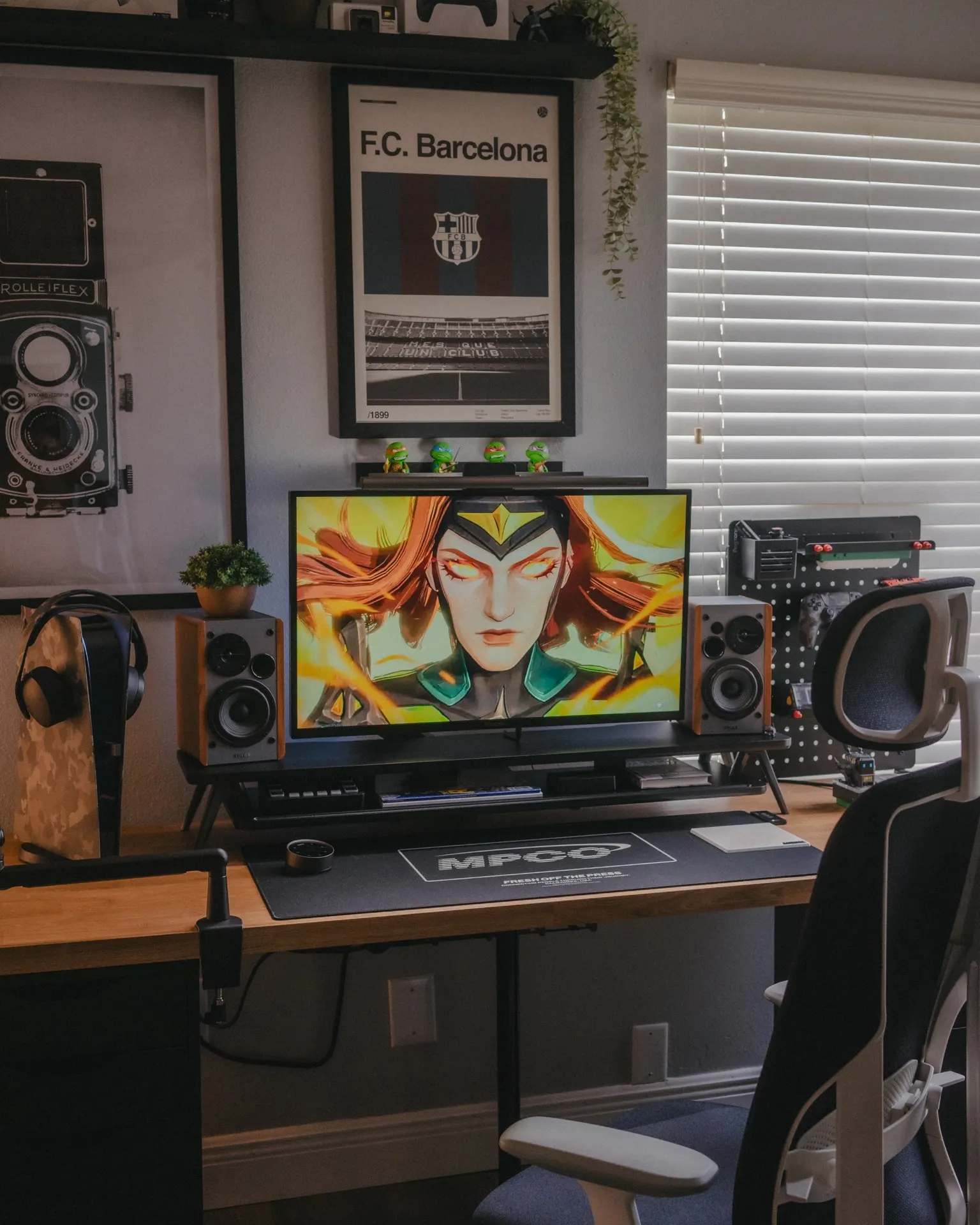 I Will Game's workspace — audio-music setup, photo 2 of 4