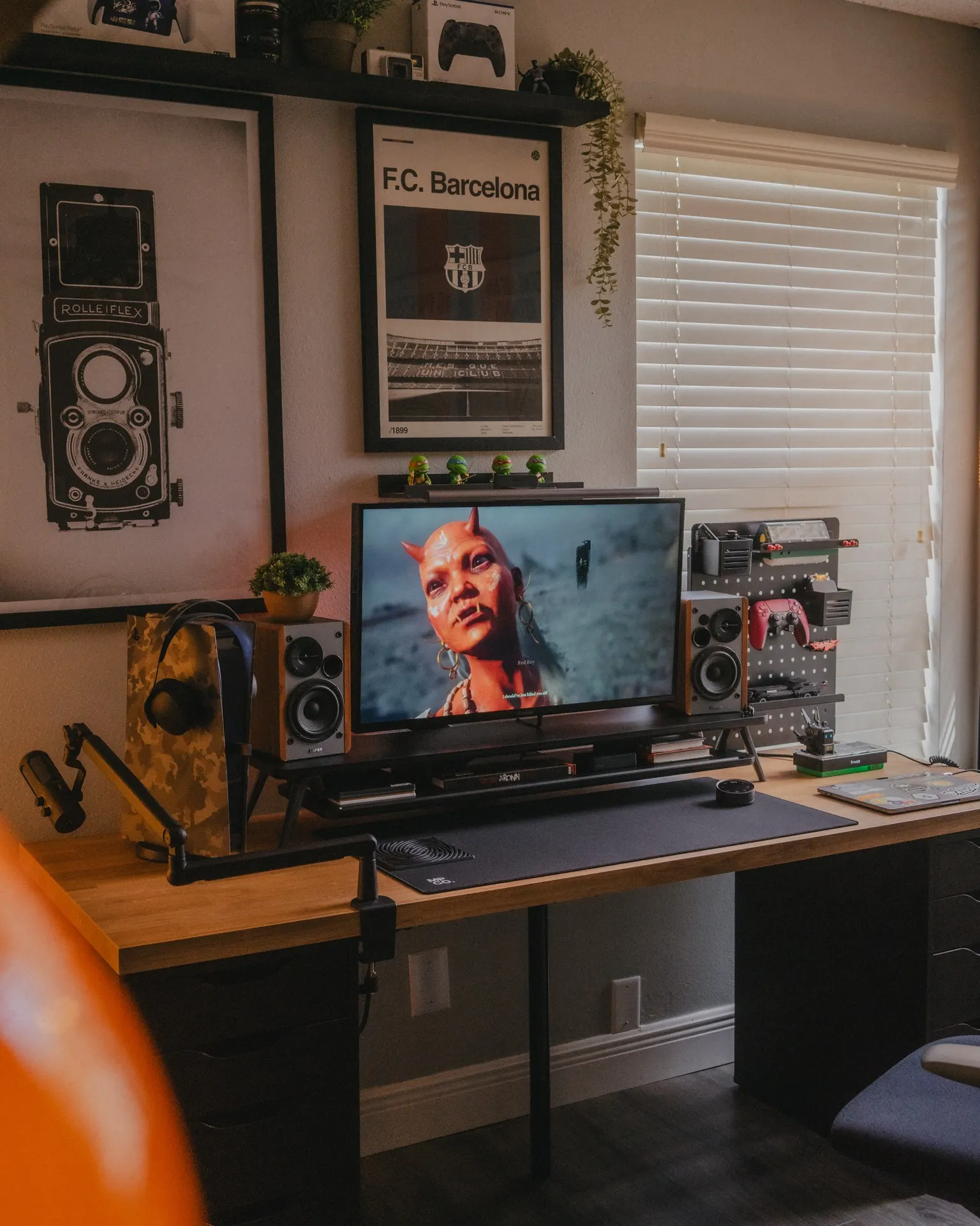 I Will Game's workspace — audio-music setup, photo 3 of 4
