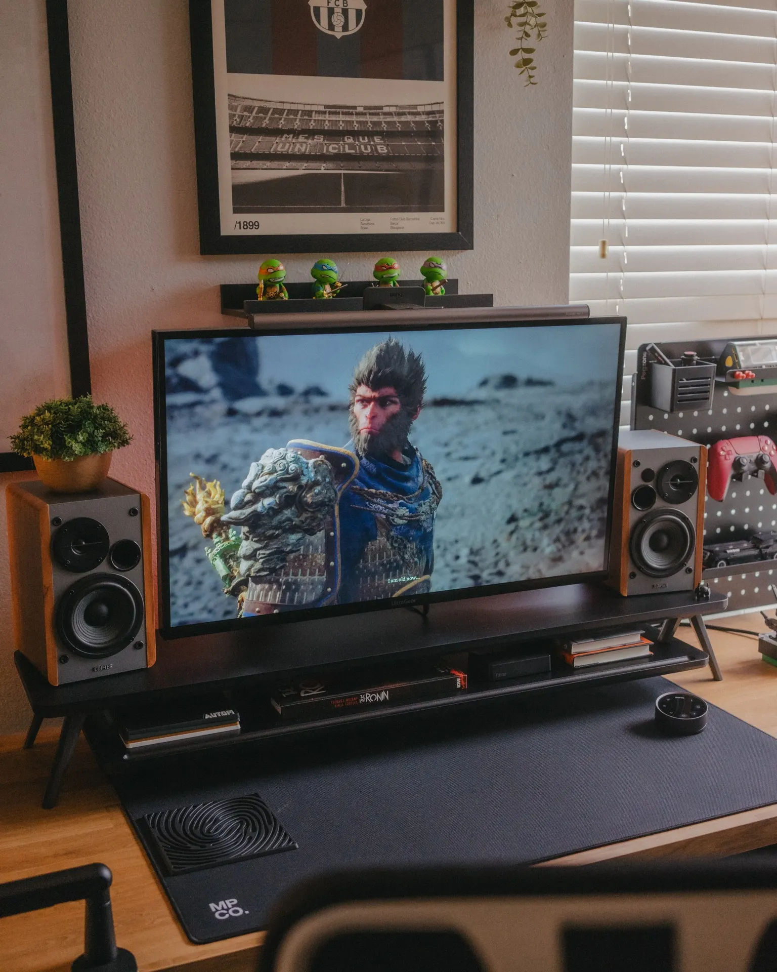 I Will Game's workspace — audio-music setup, photo 4 of 4
