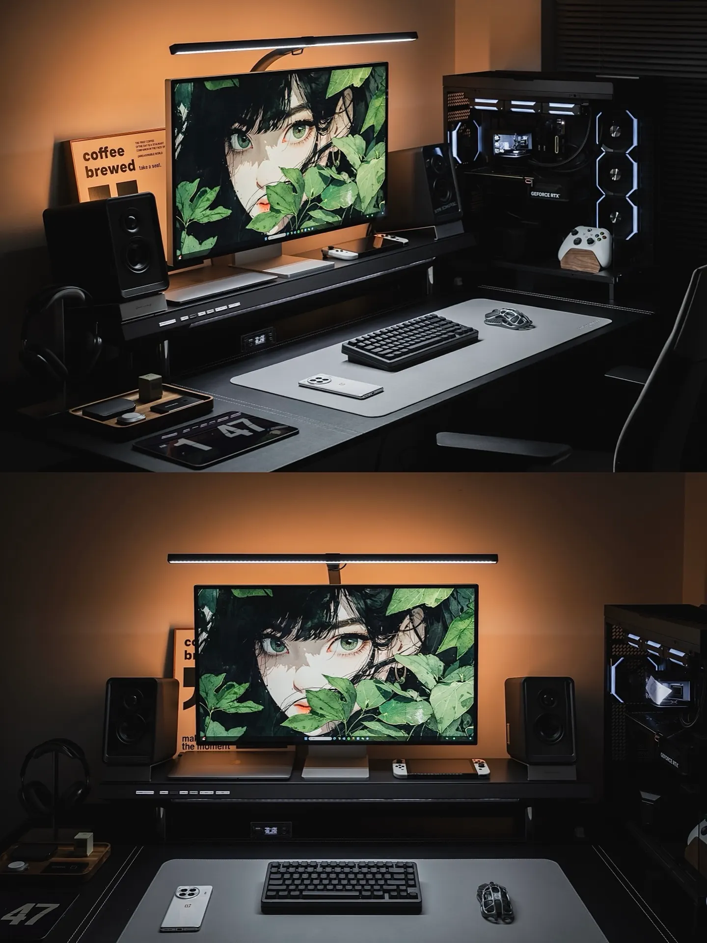 iFeng's workspace — gaming setup, photo 2 of 4