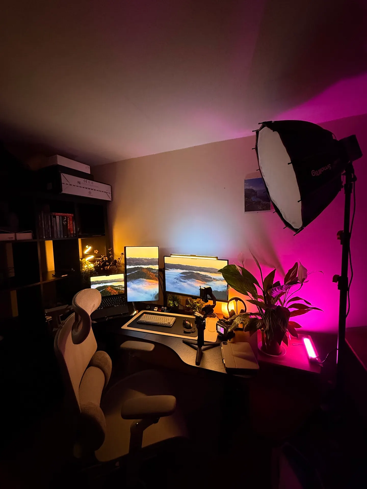 Jagan jijo's workspace — content-creative setup, photo 2 of 4