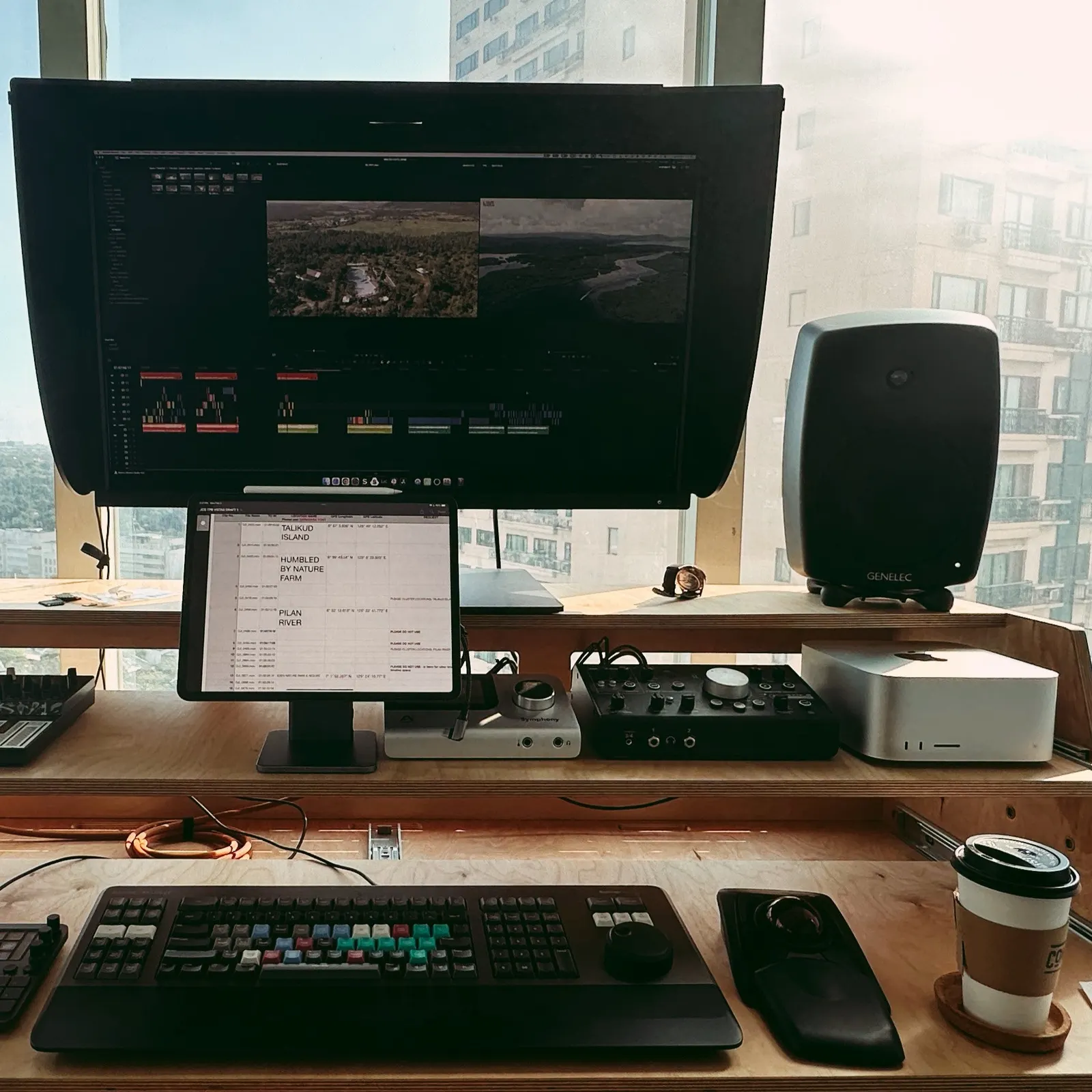 JC Gellidon's workspace — audio-music setup, photo 3 of 4