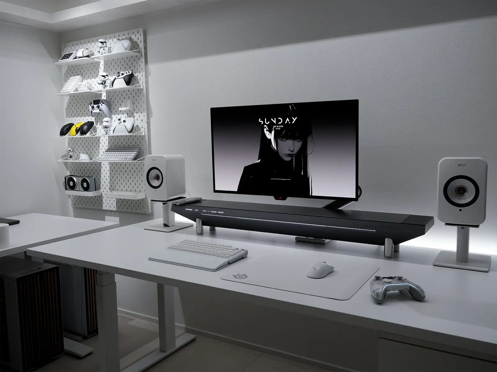 Jetlain's workspace — audio-music setup, photo 1 of 5