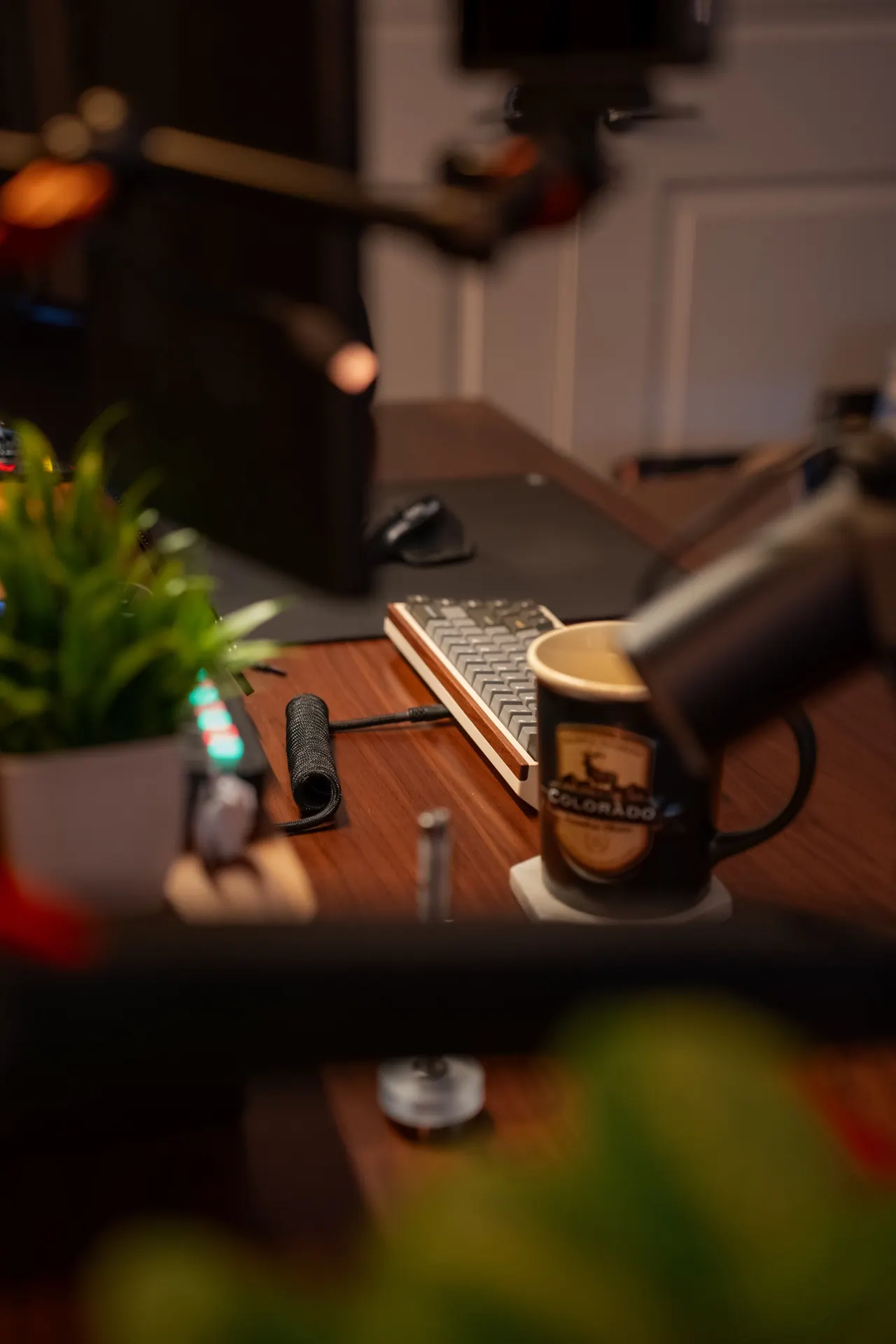 Josh Eslami's workspace — audio-music setup, photo 4 of 4