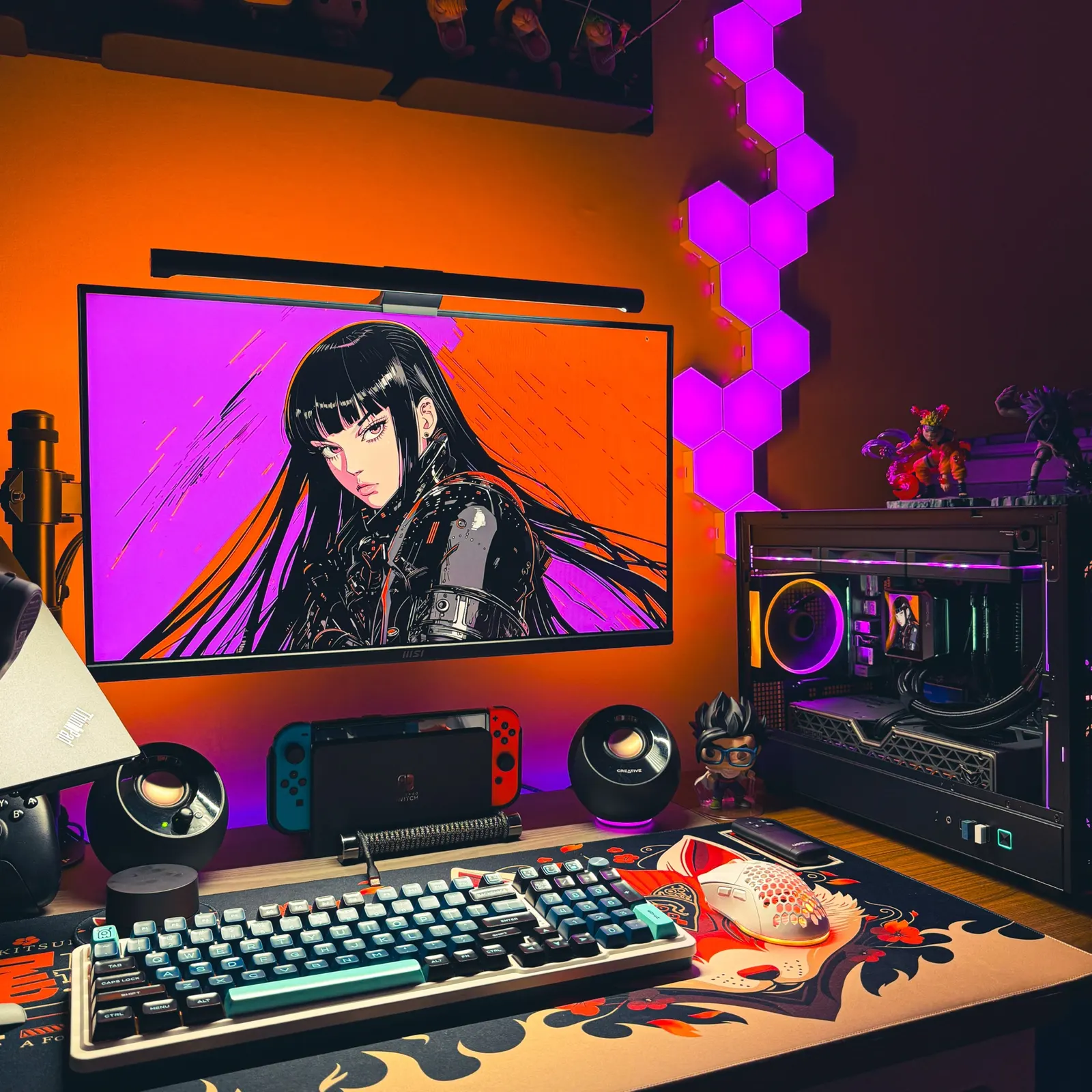 JR's workspace — gaming setup, photo 1 of 4