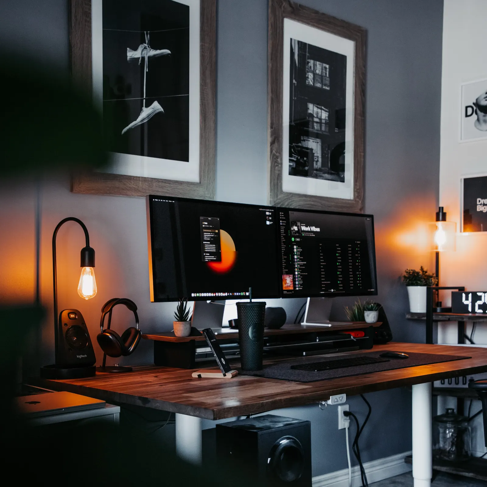 Kevin Walton's workspace — content-creative setup, photo 1 of 4
