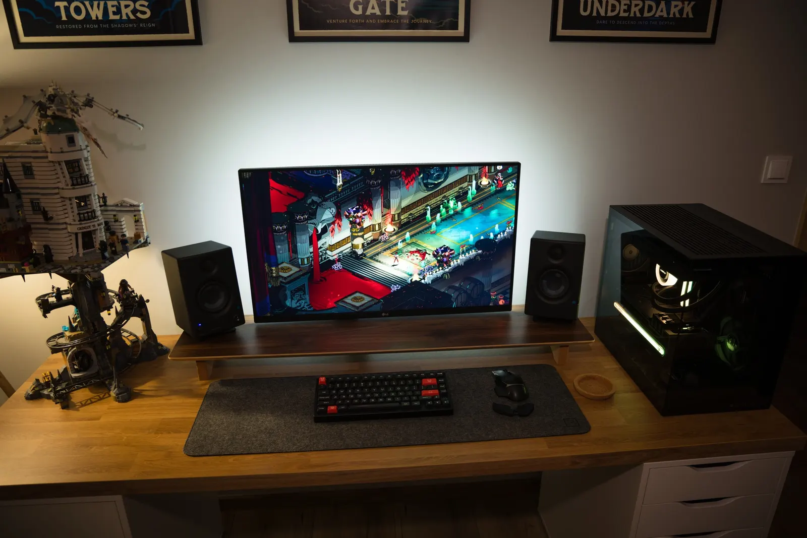 kgluszczenko's workspace — gaming setup, photo 1 of 4