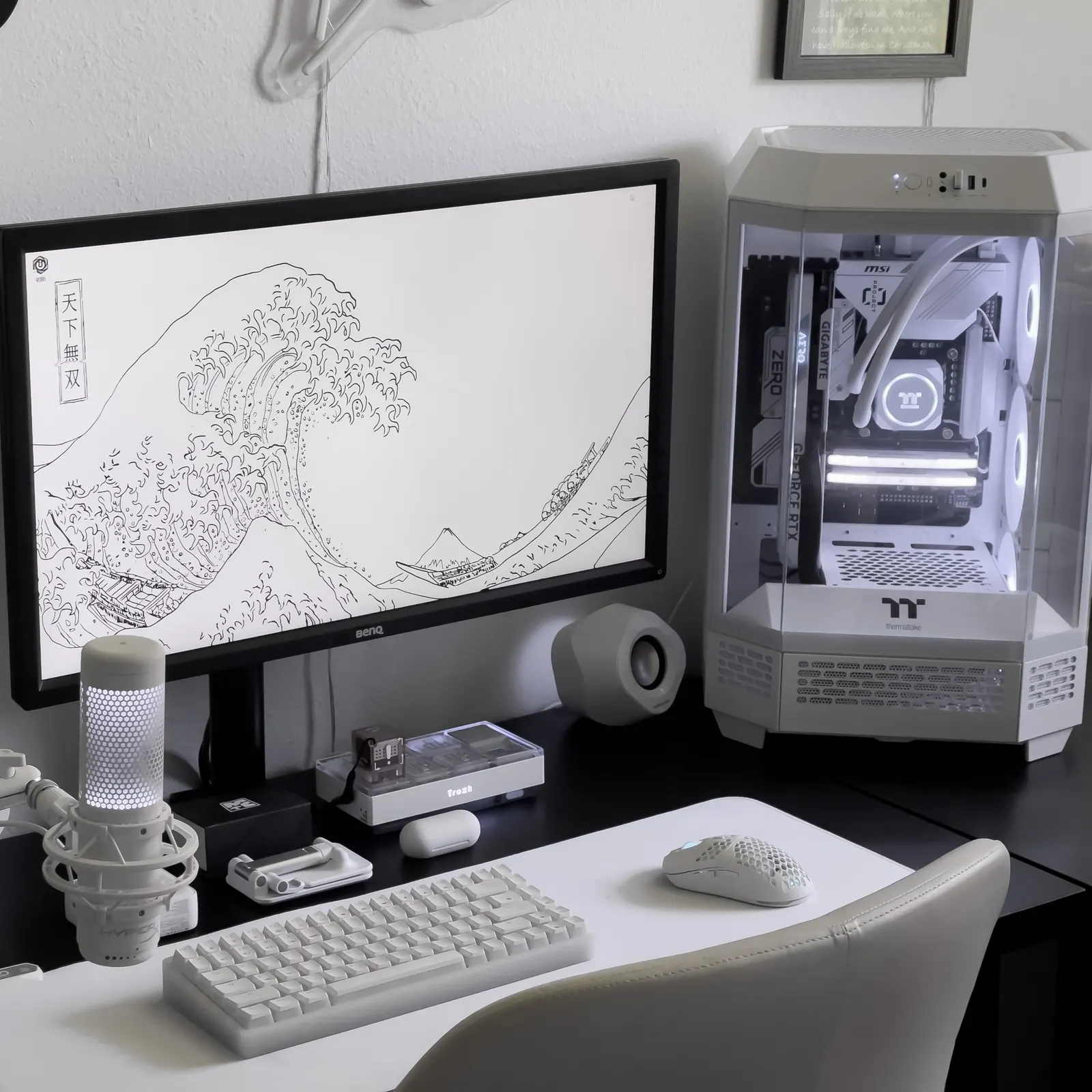 Micah's workspace — gaming setup, photo 2 of 4