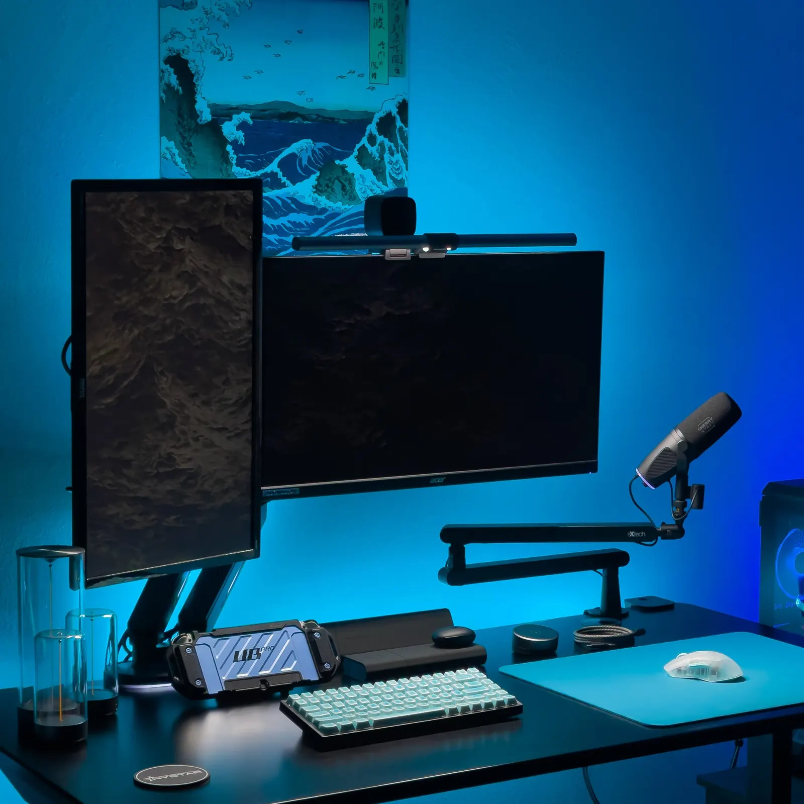 Micah's workspace — gaming setup, photo 3 of 4