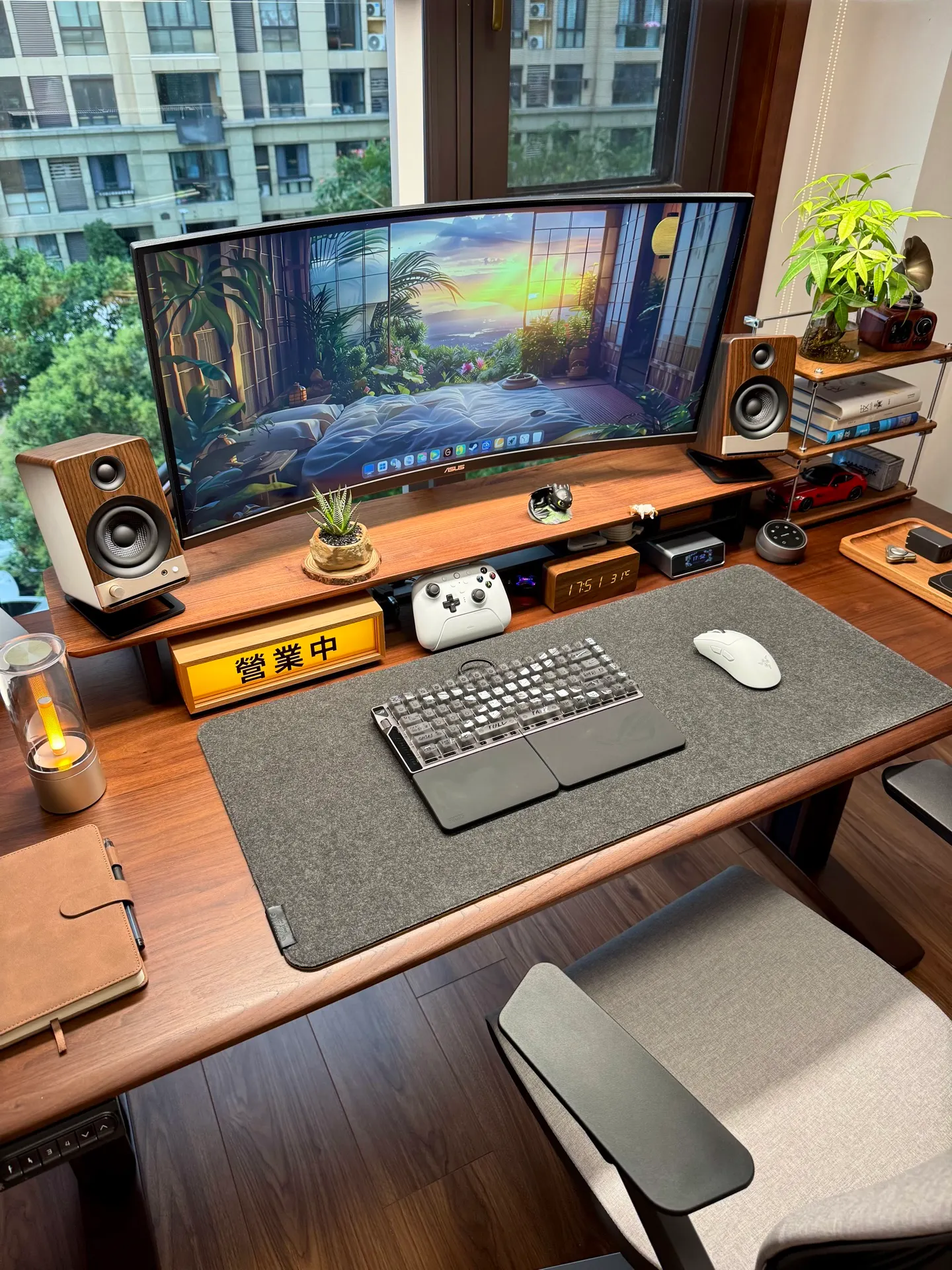 Mu's workspace — study-everyday setup, photo 2 of 4