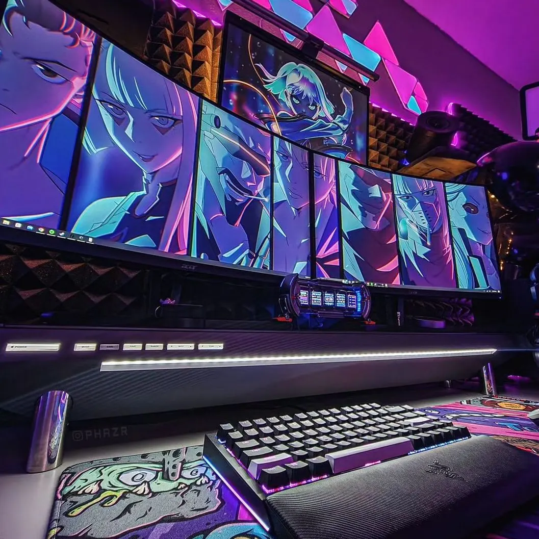 Nate Wengert's workspace — gaming setup, photo 3 of 4