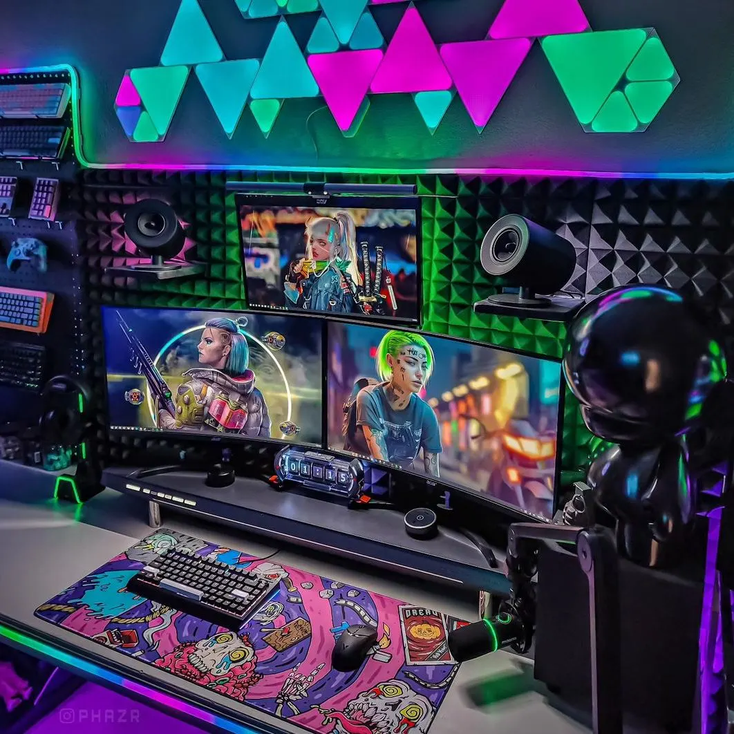 Nate Wengert's workspace — gaming setup, photo 4 of 4