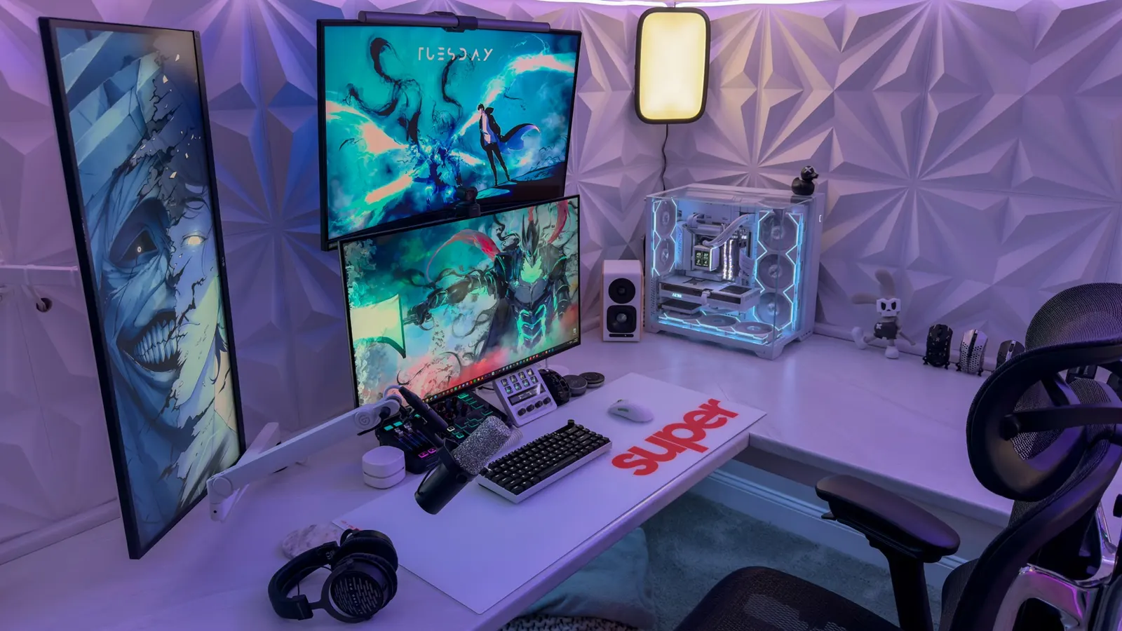 QGinfinite's workspace — gaming setup, photo 4 of 4