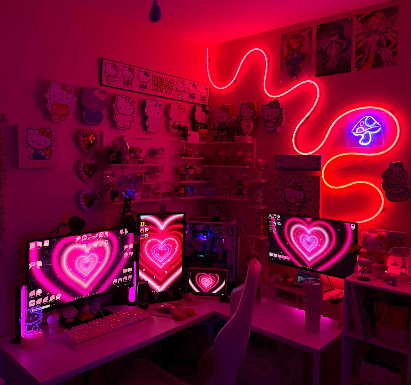Rinosawr's workspace — gaming setup, photo 3 of 4