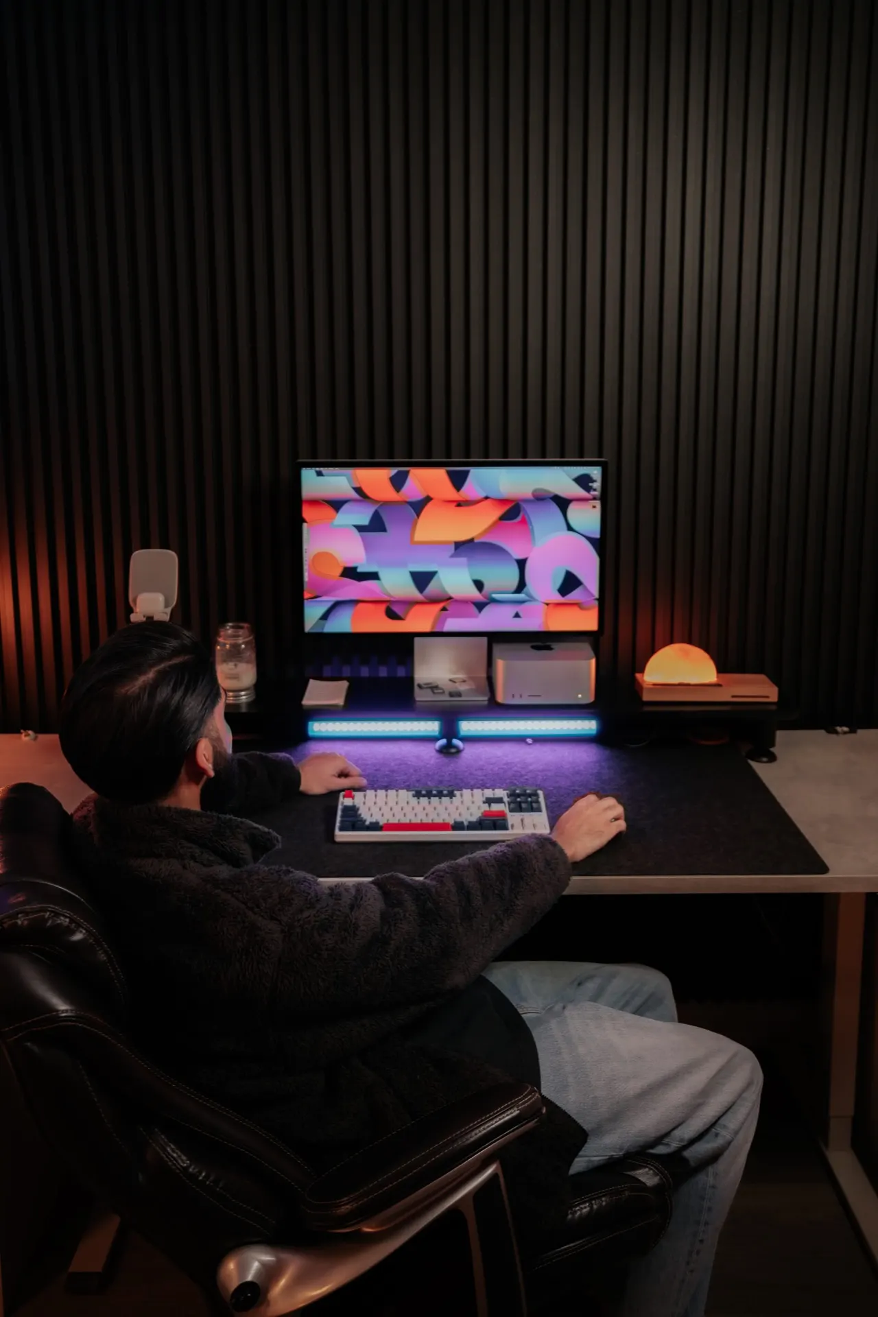 Sarfaraaz Kara's workspace — dev-engineering setup, photo 2 of 4