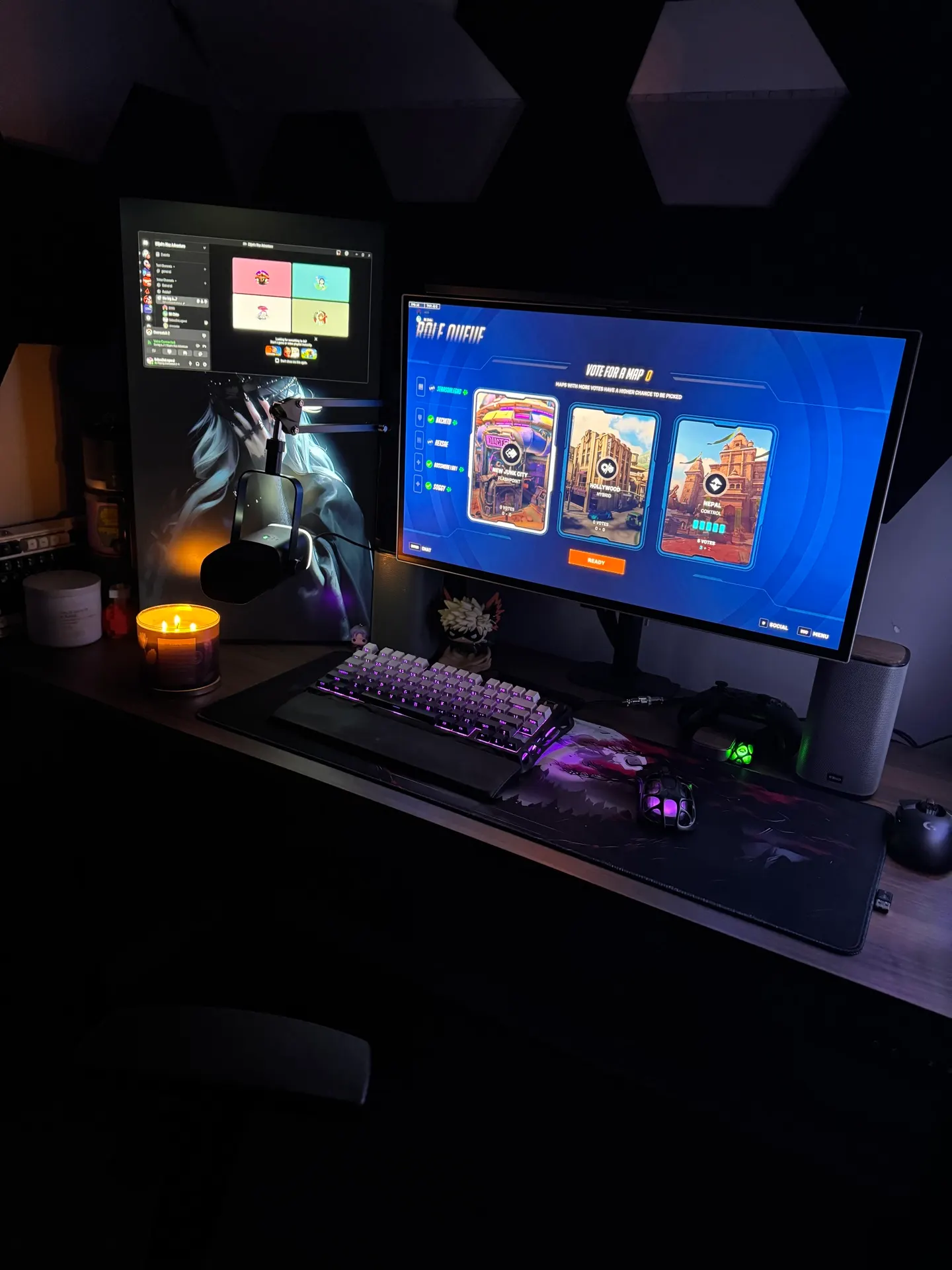 Sebastian's workspace — gaming setup, photo 2 of 4
