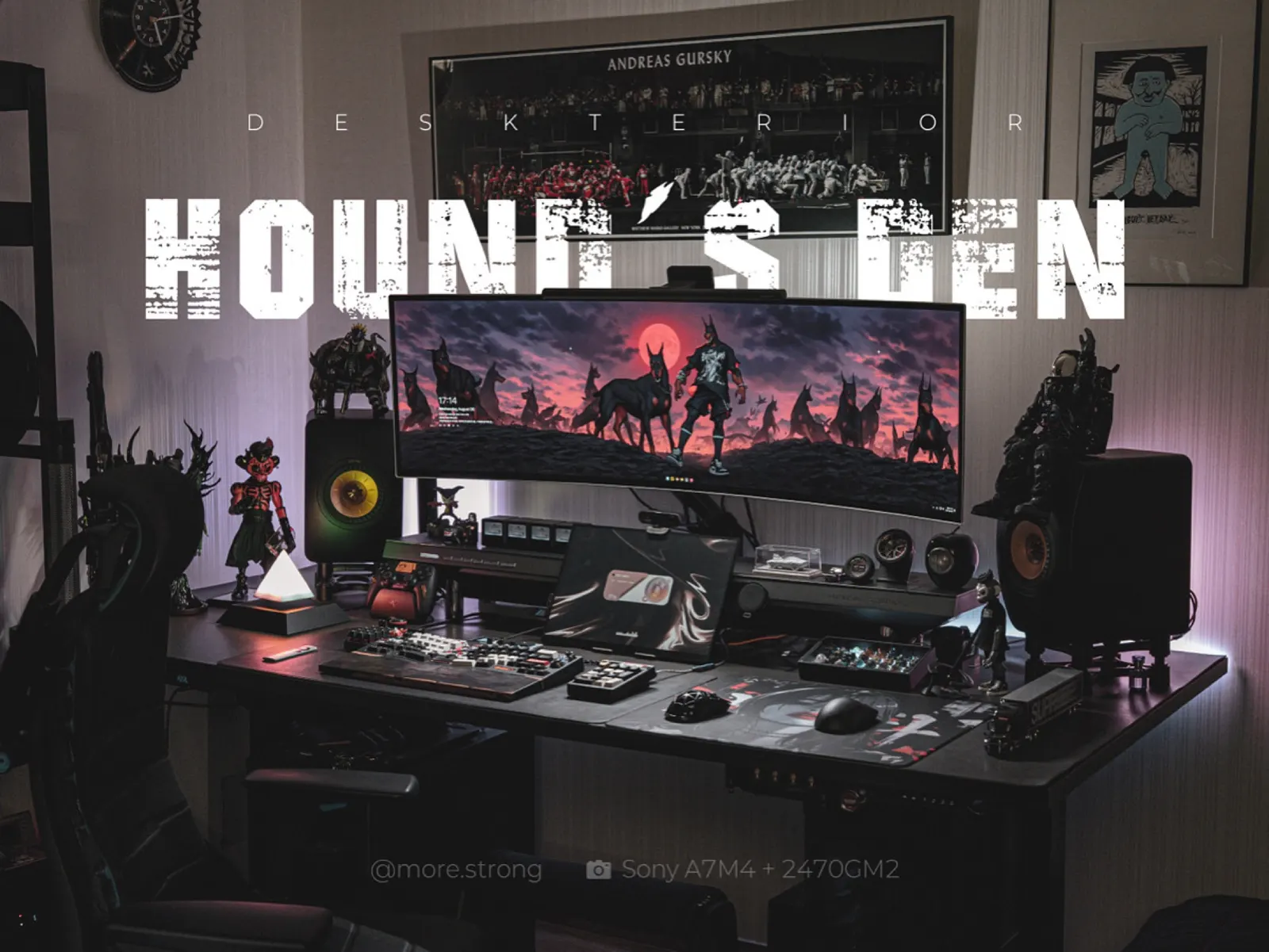 Tae seok's workspace — audio-music setup, photo 1 of 4