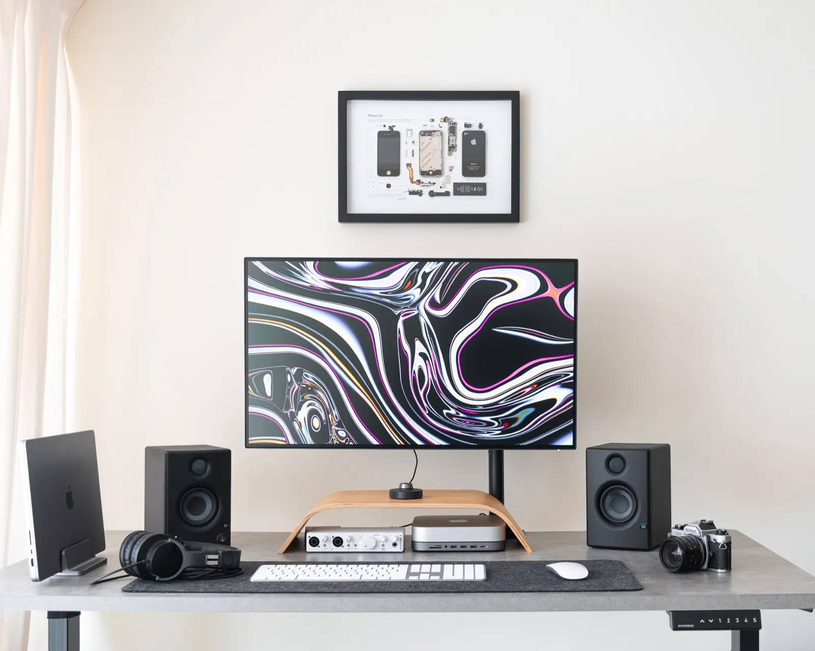 Tony Noel's workspace — audio-music setup, photo 1 of 4