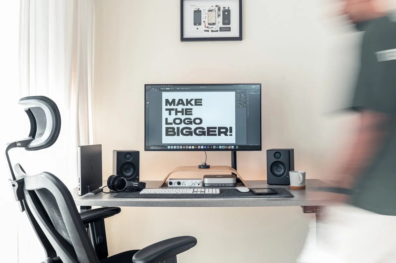 Tony Noel's workspace — audio-music setup, photo 2 of 4