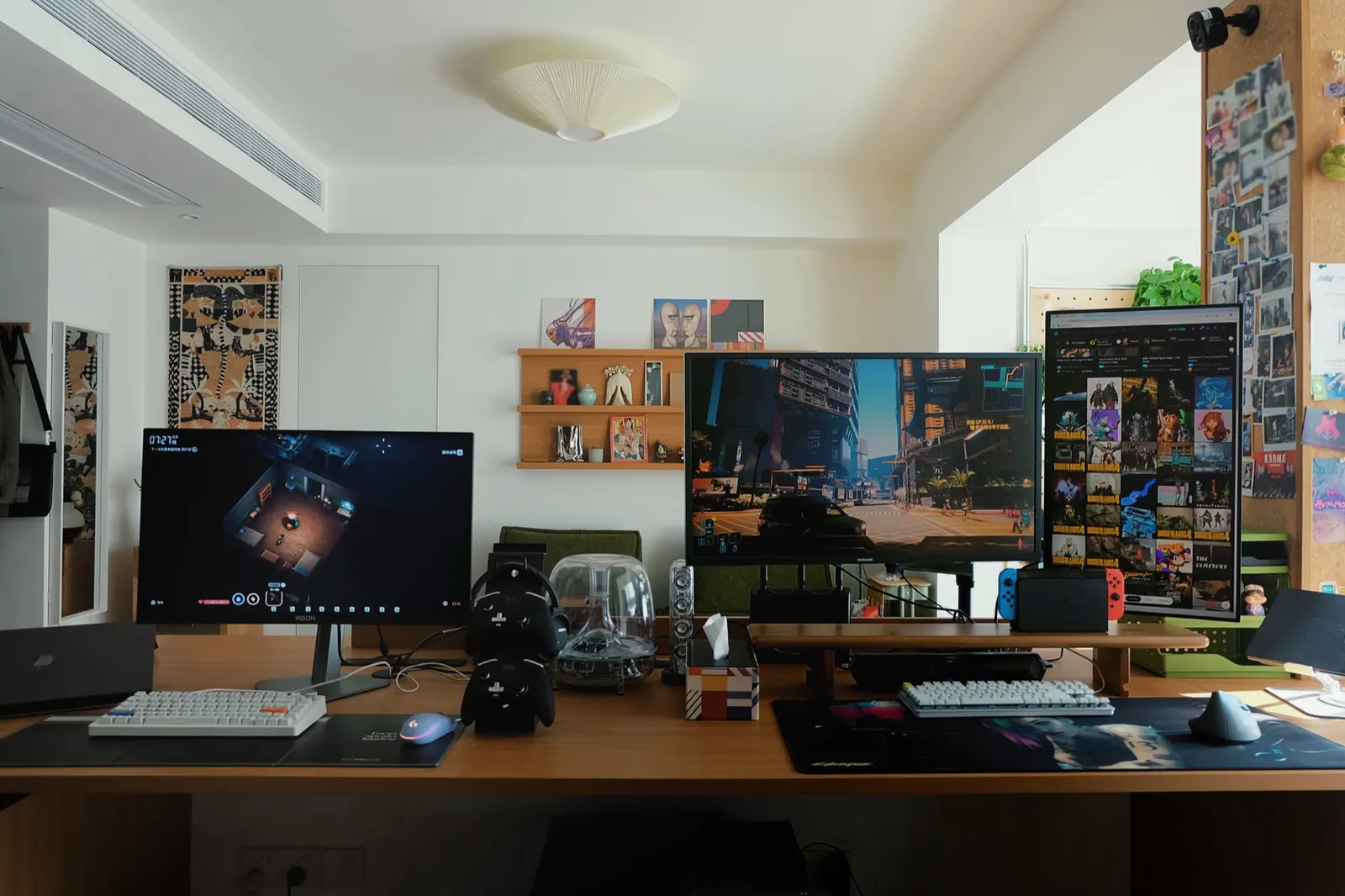 V's workspace — gaming setup, photo 1 of 4