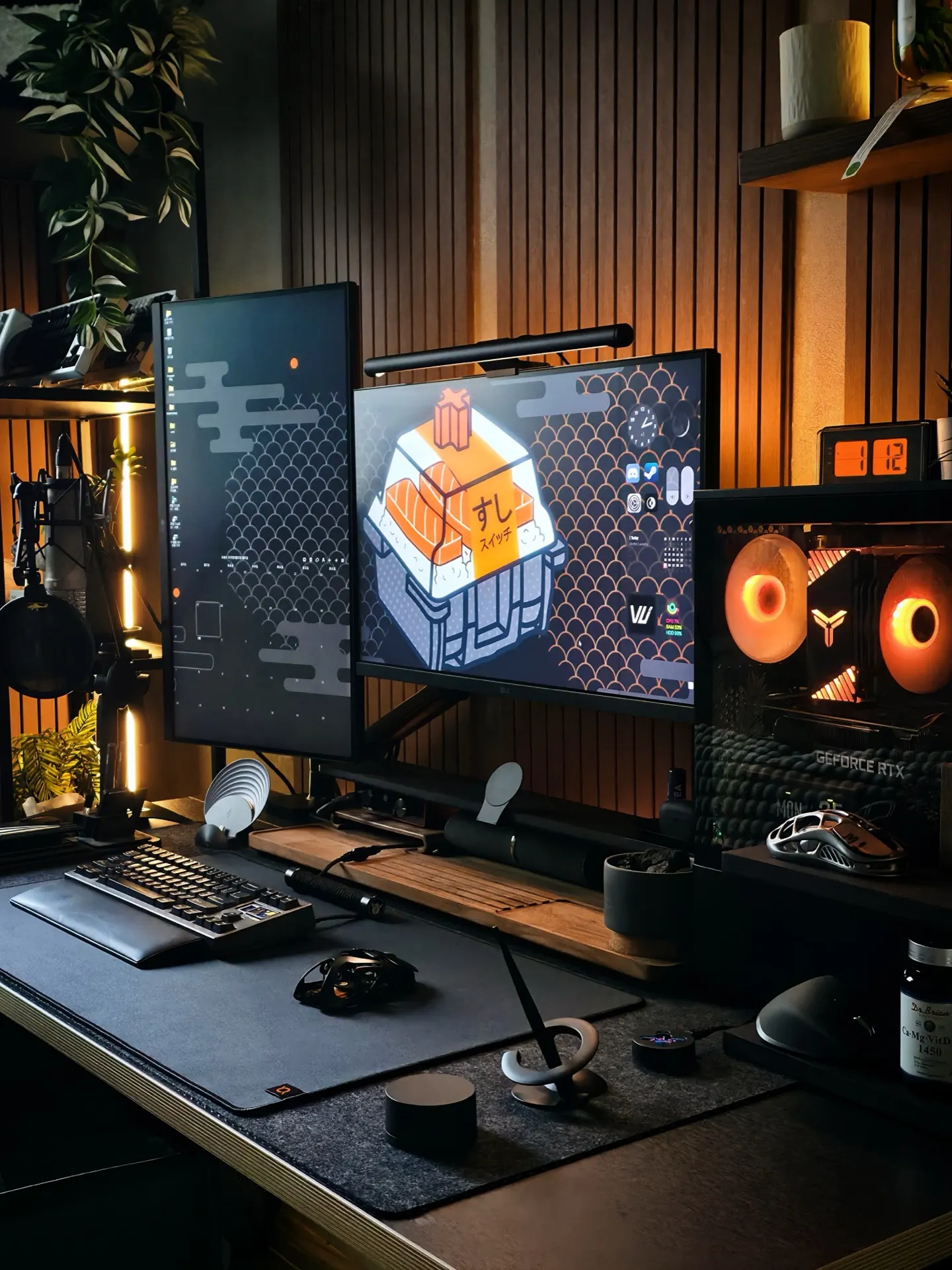 구일이's workspace — content-creative setup, photo 5 of 5