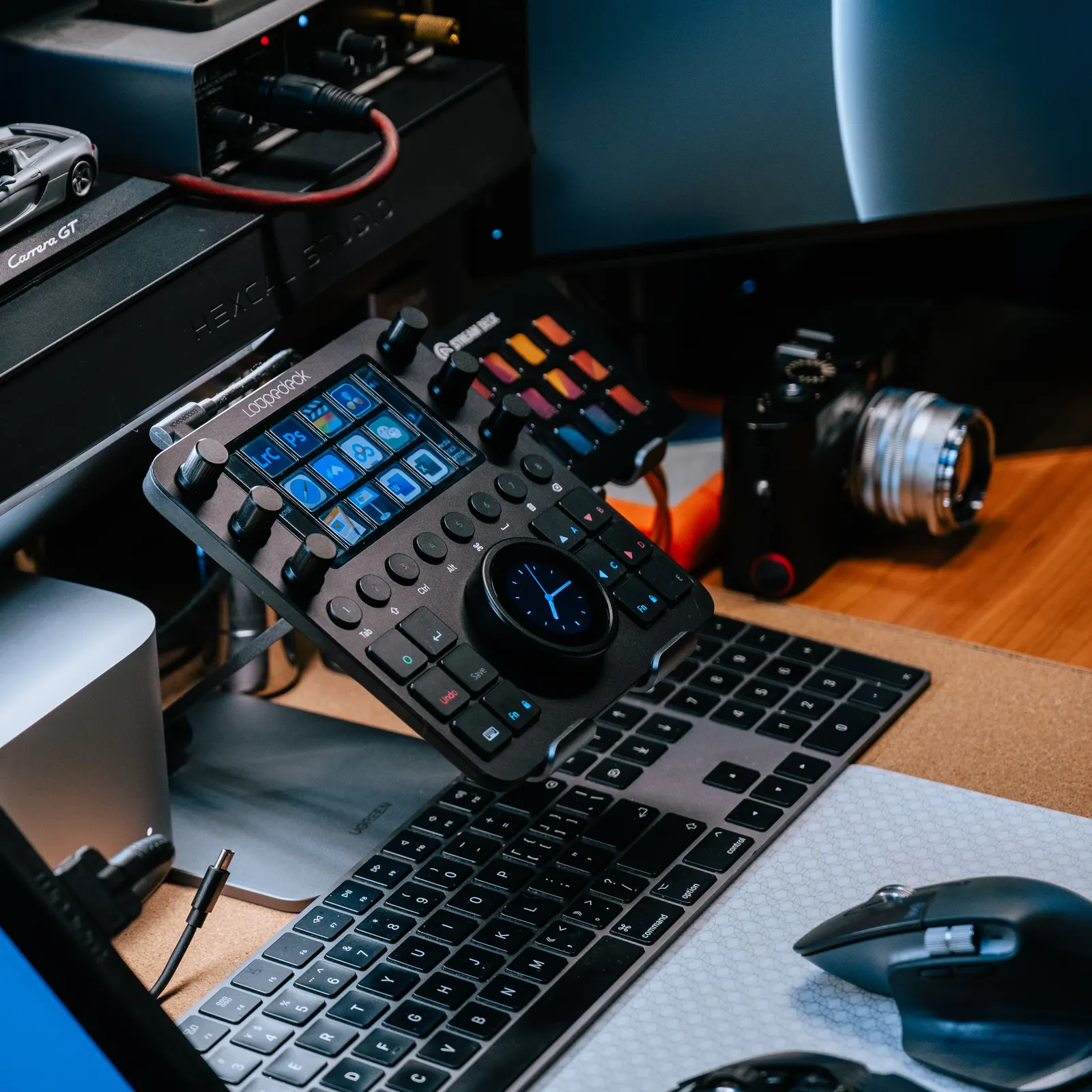Zen's workspace — content-creative setup, photo 2 of 4